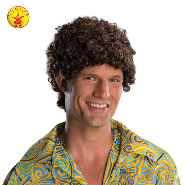 BRUNETTE TIGHT AFRO WIG - ADULT